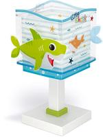 Dalber TafellampjeLittle Shark voor kinderen - 63471 - thumbnail