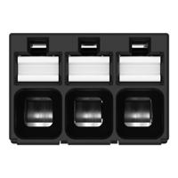 WAGO 2086-1123 Printklem 1.50 mm² Aantal polen 3 Zwart 1 stuk(s) - thumbnail