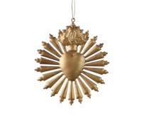 Hanger ijzer l14b14h0.3cm goud Decoris - Decoris - thumbnail