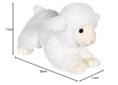 Zacht pluche lammetje - GIPSY TOYS - 20 cm - Beige