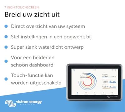 Victron Energy BPP900480100 Ekrano GX Display op afstand Victron Energy BPP900480100 Ekrano GX Display op afstand