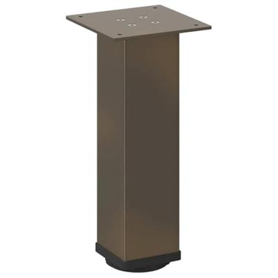 Salontafelpoten 4 st 30-32 cm staal naturel Salontafelpoten 4 st 30-32 cm staal naturel