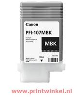 Canon inktcartridge PFI-107, 130 ml, OEM 6704B001, mat zwart - thumbnail