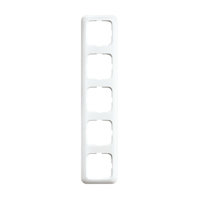 Busch-Jaeger afdekraam 5-voudig wit 2515 214