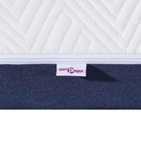 Matrassen Wit, Blauw 120 x 200 cm 100% polyester jacquard stof - thumbnail