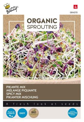 Bio Knip & Eet, Sprouting Salademengsel pikant Bio Knip & Eet, Sprouting Salademengsel pikant