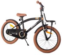 AMIGO 2Cool 18 Inch Jongens Terugtraprem Zwart - thumbnail