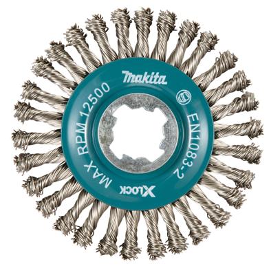 Makita Accessoires Rondborstel 115mm X-LOCK rvs - D-73368 D-73368 Makita Accessoires Rondborstel 115mm X-LOCK rvs - D-73368 D-73368