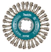 Makita Accessoires Rondborstel 115mm X-LOCK rvs - D-73368 D-73368 - thumbnail