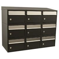 Stoer! Brickset 3-Breed, 3-Hoog Met Dak Zwart - 40215070_3x3d - thumbnail