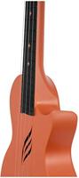 Cascha HH 2289 carbon fiber concert ukelele set oranje - thumbnail