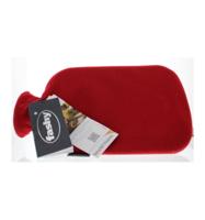 Fashy Warmwaterkruik + Hoes Rood Assortiment - thumbnail