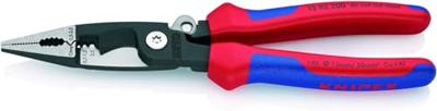 Knipex Elektro installatietang zwart geatramenteerd met meer-componentengrepen 200 mm - 1392200 - thumbnail