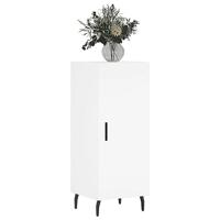 Dressoir 34,5x34x90 cm bewerkt hout wit - thumbnail