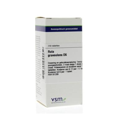 VSM Ruta graveolens D6 200 Tabletten
