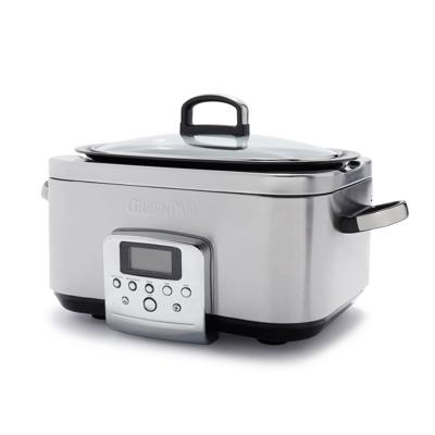 GreenPan Elite slowcooker 6ltr Slowcooker Grijs