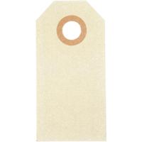 Creativ Company Manilla-labels, afm 3x6 cm, 250 gr, crème, 1000 stuk/ 1 doos - thumbnail