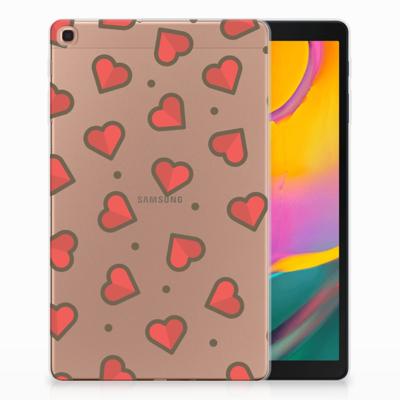 Samsung Galaxy Tab A 10.1 (2019) Hippe Hoes Hearts Samsung Galaxy Tab A 10.1 (2019) Hippe Hoes Hearts