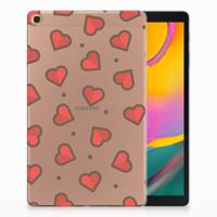 Samsung Galaxy Tab A 10.1 (2019) Hippe Hoes Hearts - thumbnail