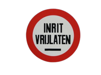 BORD ROND INRIT VRIJLATEN - thumbnail