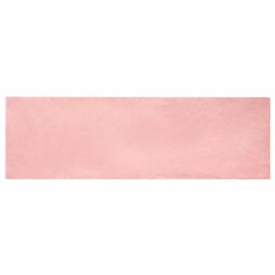 Nep Konijnenbont Tapijt Roze 80 x 250 cm Polyester Nep Konijnenbont Tapijt Roze 80 x 250 cm Polyester