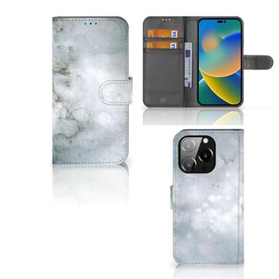 Hoesje iPhone 14 Pro Painting Grey Hoesje iPhone 14 Pro Painting Grey