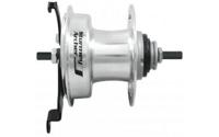 SturmeyArcher Versnellingsnaaf 3 speed sturmey archer xl-rd3 90 mm trommelremnaaf - 36 gaats - zilver - thumbnail