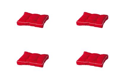 Florance kussen 47x47 Panama rood (4 stuks) Madison - Madison