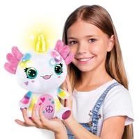 Canal Toys Airbrush Knuffel Axolotlcorn + Licht - thumbnail