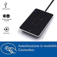Kaartlezer Extern Ewent EW1053 Zwart - thumbnail