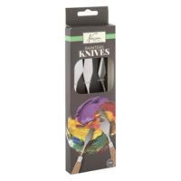 Creative Craft Group Schildersmesjes, 3st. - thumbnail