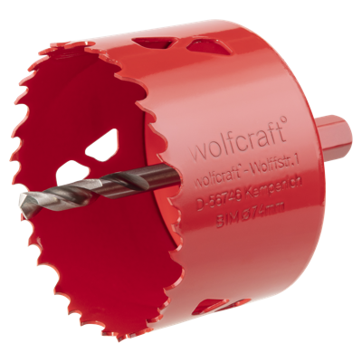 Wolfcraft Bi-metalen gatenzaag | BiM | Ø74mm | 1 stuk - 5475000 Wolfcraft Bi-metalen gatenzaag | BiM | Ø74mm | 1 stuk - 5475000