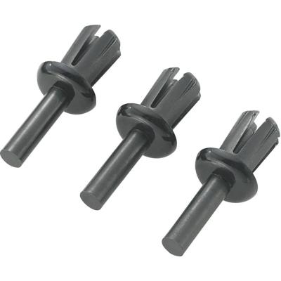 TRU COMPONENTS TC-SRR-0612K203 TC-10820828 Splijtnagel Schachtdiameter 6.2 mm Zwart 1000 stuk(s)