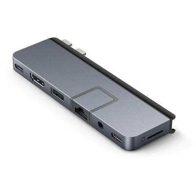 Hyper USB-C HyperDrive Duo Pro 7-in-2 hub - Space Gray Hyper USB-C HyperDrive Duo Pro 7-in-2 hub - Space Gray