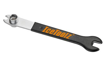 IceToolz pedaal en Dopsleutel 34A2 10 15 / 14 15 mm staal zwart IceToolz pedaal en Dopsleutel 34A2 10 15 / 14 15 mm staal zwart