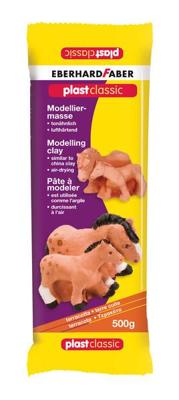 Eberhard Faber EF-570383 Efaplast Classic Boetseermateriaal 500gr. Terra