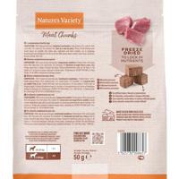 Natures Variety freeze dried chunks beef - thumbnail
