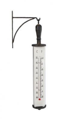 Gifts Amsterdam thermometer Bjorn 45 cm staal zwar Gifts Amsterdam thermometer Bjorn 45 cm staal zwar