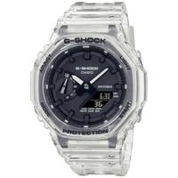 Casio G-Shock GA-2100SKE-7AER White Skeleton - thumbnail
