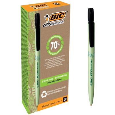 Bic Media Clic Bio-based Ecolutions balpen, zwart