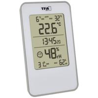 TFA Dostmann Digitales Thermo-Hygrometer 30.5057.02 Thermo- en hygrometer Wit - thumbnail