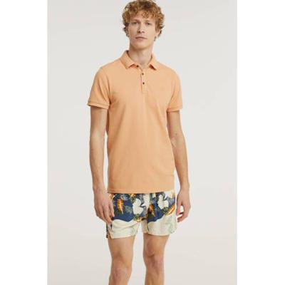 Short sleeve polo slim fit light p dusty coral Short sleeve polo slim fit light p dusty coral