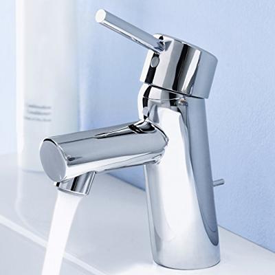 GROHE Concetto waterbesparende wastafelkraan met waste chroom 2338010e - thumbnail