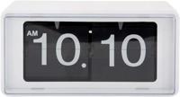 Karlsson Wand/Table Klok Retro Boxed Flip Wit - thumbnail
