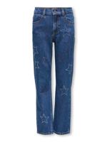 Kids ONLY winter jeansbroek meisjes - blauw - KogCarly - straight fit - thumbnail