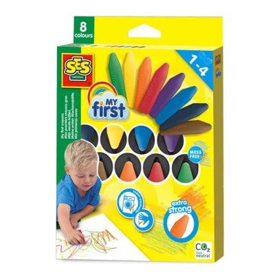 Ses mijn eerste krijtjes