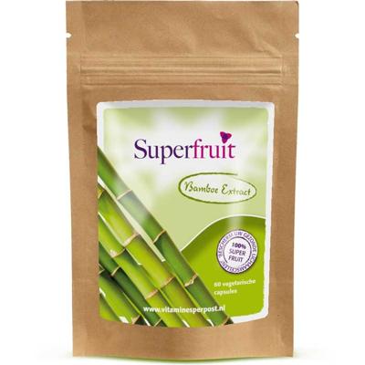 Bamboe-extract | 60 capsules | min. 70% Kiezelzuur Silica | vitaminesperpost.nl