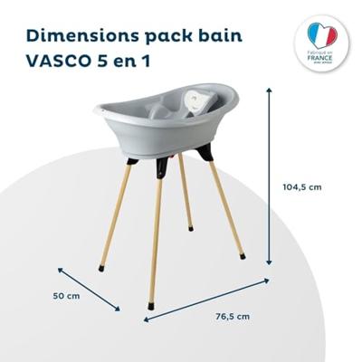THERMOBABY BADPAKKET VASCO 5 IN 1 CHARM GREY