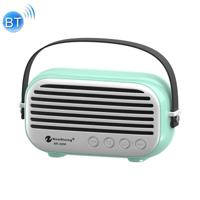 NewRixing NR-3000 stijlvolle huishoudelijke Bluetooth Speaker met Hands-Free Call functie ondersteuning TF kaart & USB & FM & AUX (groen) - thumbnail