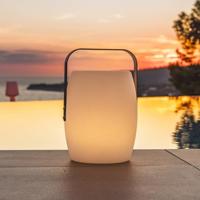 Draadloze lantaarn - LUMISKY - LUCY ROCK - H31 cm - Aluminium handvat - Warm witte en dimbare witte LED (3760093543101) - thumbnail